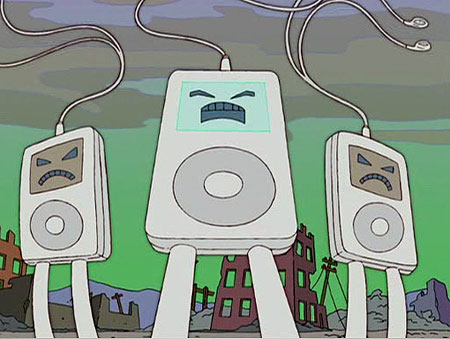 These Ipods only churn out the bitterest of podcasts.  Up next, Ben's Bitter Blogcast.