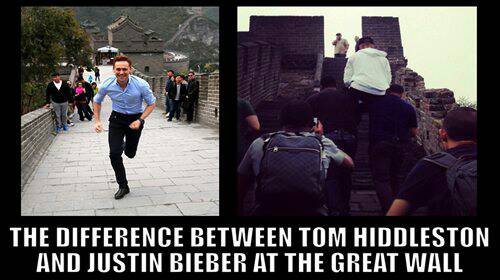 And people drove me up the wall.