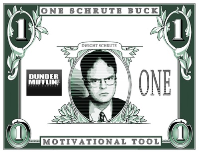 I would pay a million Schrute Bucks or 5 million Stanley nickels to find out if Dwight ever became Assistant Regional Manager. 