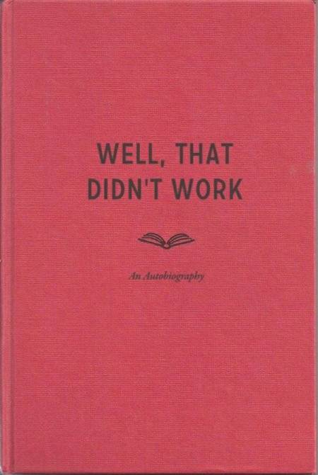 Someone wrote a book about me once. 