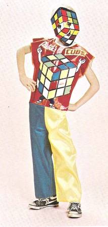 The latest and greatest new superhero, Rubik's Cube Man!