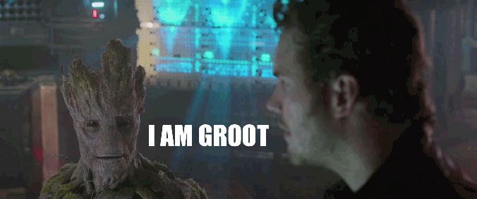 I will take all the bitter feelings you have buried deep in the roots and be your Groot. 