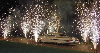 Car firework show!
