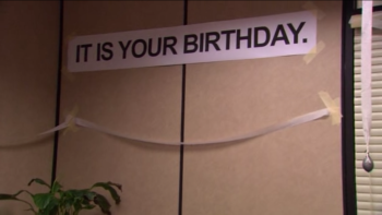Thanks Dwight and Jim. The decorations were epic. 